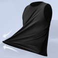thumbnail image 5 of Xunlbb Men's Tank Tops Lightweight Summer Athletic Tank Top with Stretchable Fabric Flat Seam Round Neck Sleeveless Basic for Gym Workout Casual Wear Plus Size, 5 of 9