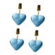 thumbnail image 4 of 4 pinzas de resina para mantel, pesas para mantel, antideslizantes, en forma de corazón. Azul, 4 of 9