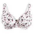 thumbnail image 5 of Women Plus Size Bra Ultra-Thin Large Sports Bra Cup Tops White Floral Bra, 5 of 11
