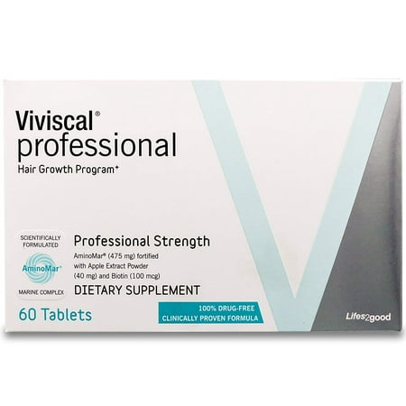 Viviscal - Professional Strength Hair Growth Supplement (60 (Best Vitamin For Hair Growth And Strength)