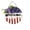 #2, variant on geerera 4th Of July Independence Day Door Listing, Patriotic Star Welcome Front For Door Decor,Window Wall Patio Decoration Memorial Day Americana Wreath with Red White & Blue American Flag Wreath
