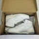 thumbnail image 1 of New Balance Mens 650 High Top Triple White Basketball Casual Shoes BB650RWW 11 D, 1 of 5