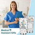 thumbnail image 3 of Medical Assistant Gifts for Women MA Appreciation Gift Medical Assistant Week Gifts for MA on Birthday and Christmas Stainless Steel Tumbler 20oz, 3 of 6