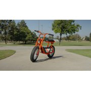 Razor Rambler 16 Retro Electric Bike, Age 18+, 15.5 Mph, 45-Min Run, 220lb Max, Red