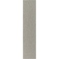 thumbnail image 1 of Unique Loom Outdoor Solid Heathered Rug 2' 7 x 12' Runner Light Gray/Gray, 1 of 1