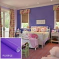 thumbnail image 1 of Spdoo 23.6"*15.7" Solid Purple Wallpaper Self-Adhesive Purple Peel And Stick Wallpaper Solid Color PVC Wallpaper Removable Waterproof Wall Sticker Decals Art Mural Drawer Cabinet Liner, 1 of 7