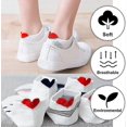 thumbnail image 2 of Women's Cotton 10 Pairs Heart Pattern Multicolored, 2 of 5