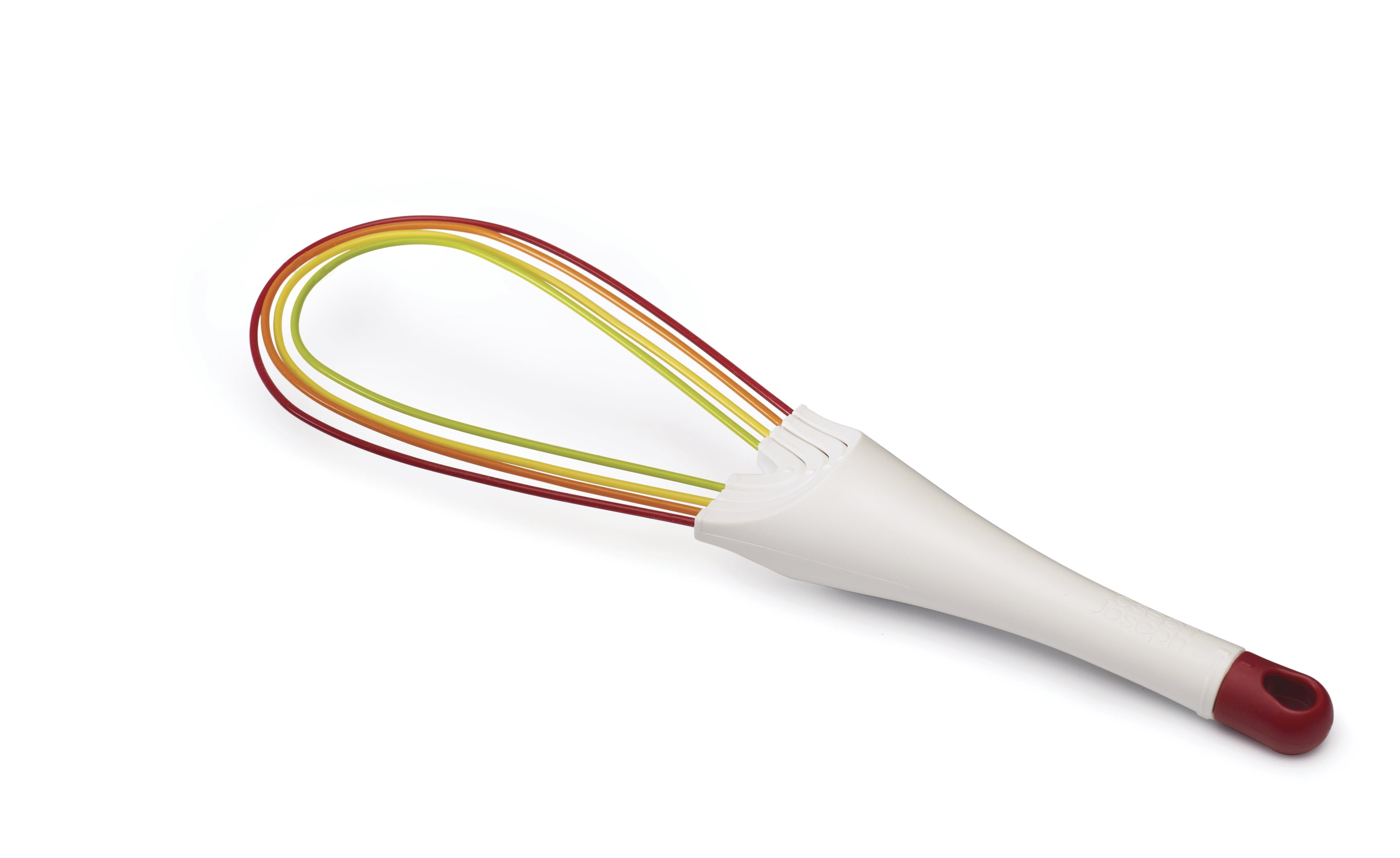  Joseph Joseph 10539 Twist Whisk 2-In-1 Collapsible Balloon and  Flat Whisk Silicone Coated Steel Wire, Gray/Green: Home & Kitchen