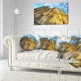 thumbnail image 3 of Designart Facade of Dom Church with Blue Sky - Cityscape Art Throw Pillow - 12x20, 3 of 5