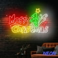 thumbnail image 4 of Handmadetneonsign Merry Christmas Neon Sign, Christmas Quote Led Sign, Christmas Holiday Wall Art, Winter Home Decor 80939, 4 of 5