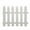 A, variant on FAMTKT White Plastic Garden Fence Picket Fence Edgings for Lawns Flowerbeds Plant Borders Decorative Yard Stakes Fencing