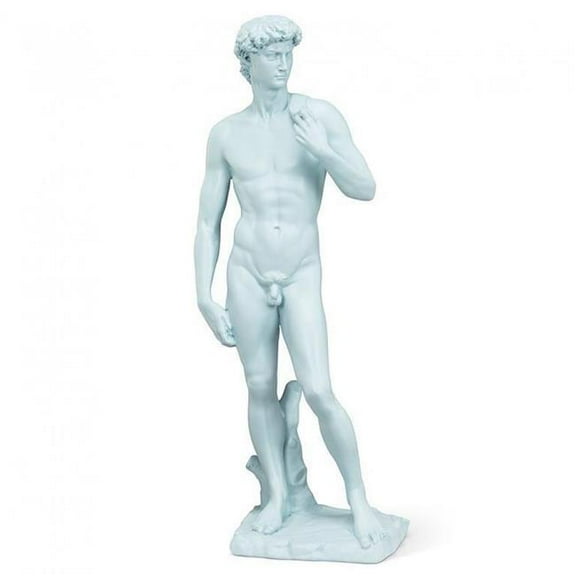 MDR Trading Inc. AB-27-MUSEUM-502 Pale Blue Classic David Statue Statuette