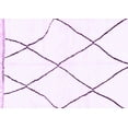 thumbnail image 1 of Ahgly Company Indoor Rectangle Solid Purple Modern Area Rugs, 7' x 9', 1 of 4