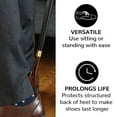 thumbnail image 5 of FootFitter Deluxe Long-handled Shoe Horn - 27" Long Nickel Plated (Horse), 5 of 5