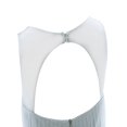 thumbnail image 6 of iEFiEL Kids Flowy Flower Girl Dress Cutout Back Wedding Birthday Party Dress Gray 10, 6 of 7
