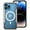 Grayblack, variant on Magnetic Case for iPhone 15 Plus - Crystal Clear MagSafe Compatible Anti-Scratch Shockproof Protection Cover with Wireless Charging Support Transparent Case for iPhone 15 Plus, Rosegold