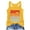 Yellow [tank tops for women on sale clearance], variant on haizhen Racerback Tank Tops for Women Loose Fit Evening Sun Palm Tree Printed Sleeveless Athletic Running Vest Casual Summer Workout Clothes Purple, S