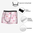 thumbnail image 3 of Yiaed Love Rabbit Print Men's Soft Cotton Boxer Shorts Breathable Boxers Underwear Moisture-Wicking Underwear Stretch Boxer Briefs for Man-Large, 3 of 5