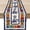 Tr-cz01, variant on Chinese Landscape Table Runner 13"x72", Traditional Vintage Asian Oriental Line Art Cherry Blossom Nature Table Runners for Kitchen & Dining