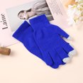 thumbnail image 4 of Yoyauz Winter Knitted Gloves, Men's And Women's Touch Screen Cold Weather Gloves, Full Finger Warm Non-Slip Gloves For Hiking, 4 of 5
