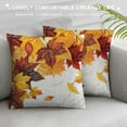 thumbnail image 3 of Qinduosi  Fall Pumpkins Pillow Covers Inch Set of  Farmhouse Autumn Thanksgiving Decor Lumbar Cushion Cases for Couch Home Decorations White, 3 of 5