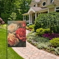 thumbnail image 5 of Red Pink Cream Rose Garden Flag 12X18 Double Sided Yard Flags for Outside Outdoor All Seasonal Decoration, 5 of 6