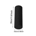 thumbnail image 2 of Foam Roller For Exercise, Textured Foam Roller For Yoga And Fitness, Foam Roller For Home Workout,Black - 30Cm, 2 of 5