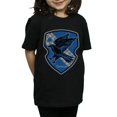 thumbnail image 3 of Harry Potter Girls Ravenclaw Crest Flat Cotton T-Shirt, 3 of 5