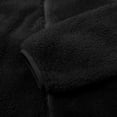 thumbnail image 5 of Uooqdmx Fleece Jacket Women, Sherpa Jacket Women, Zip Up Jackets for Women, Fuzzy Winter Warm Zip Up Soft Outerwear, Teddy Jacket Women, Black XXL, 5 of 8
