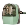 thumbnail image 2 of EGNMCR Storage Containers Children's Pencil Sharpener Automatic Pencil Sharpener Pencil Sharpener Student Turning Pencil Sharpener Hand Shaking Pencil Sharpener Pla stic pencil sharpener, 2 of 6
