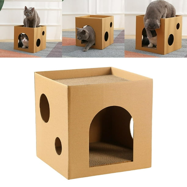 De Cartón Juguetes Para Gatos Con Estambre Para Gatos Caseros