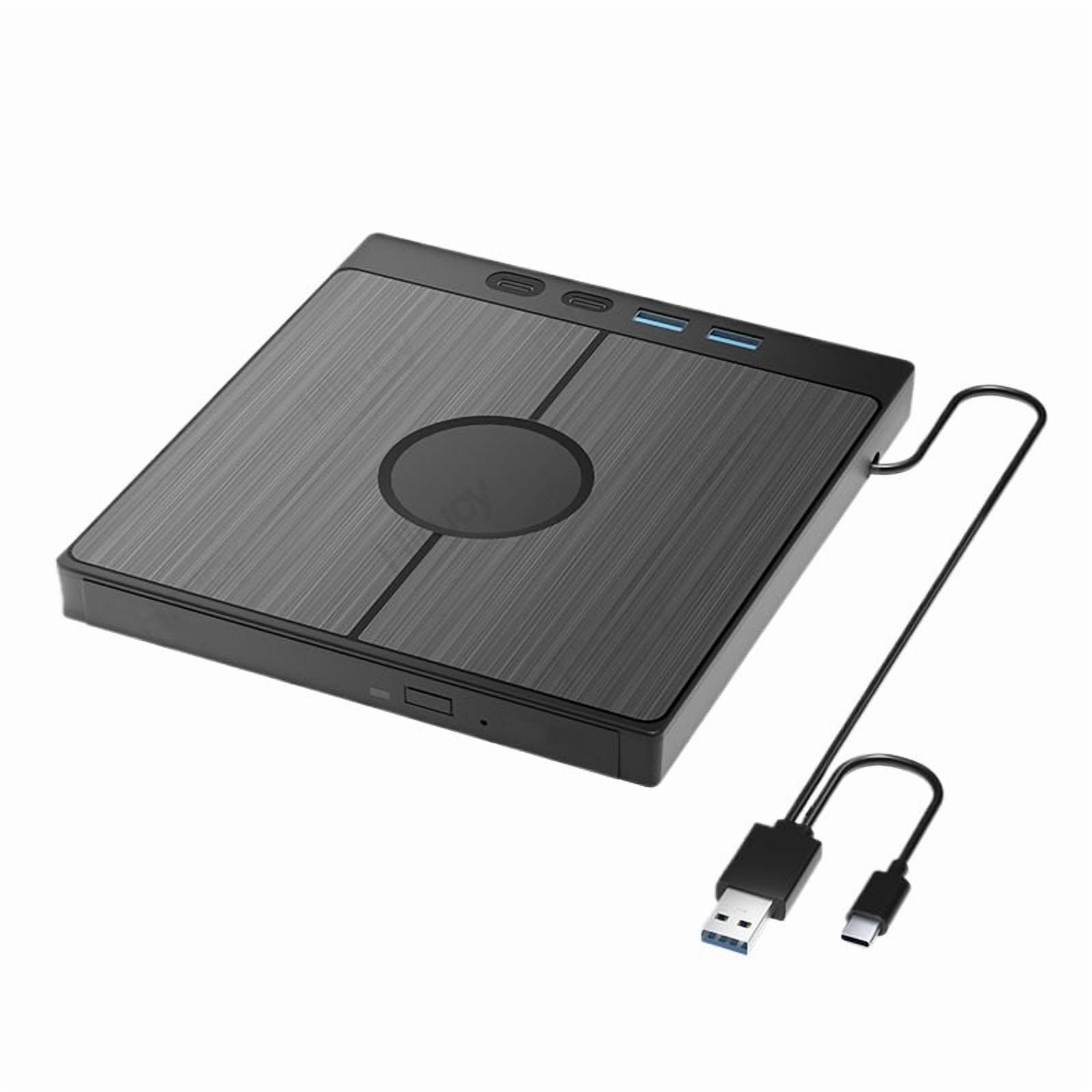 7-in-1 USB 3.0 Type C External CD DVD RW Optical Drive DVD Player Burner Reader Multi-Function Drive