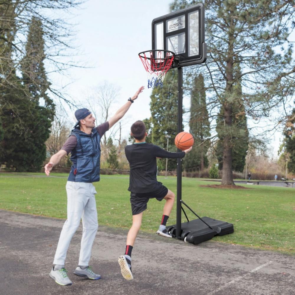 Balight Acrylic Basketball Goal Outdoor Standard Basketball Hoop System