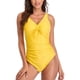 thumbnail image 2 of Traje de baño de una pieza cómodo y encantador sin espalda delgado con cordón para mujer, 2 of 6