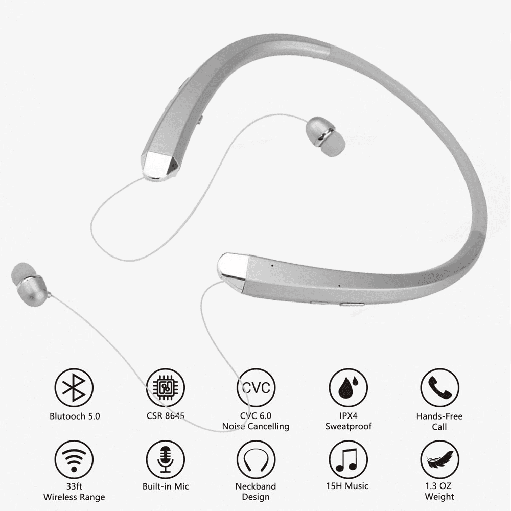 bluetooth headset with call vibration alert