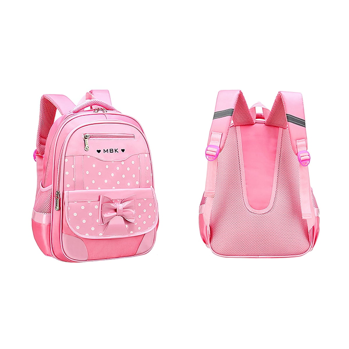 Kadyn School Backpack Set, Pink Kids Backpack with Lunch Bag, Elementary Bookbag for Children Kadyn School Backpack Set, Pink Kids Backpack with Lunch Bag, Elementary Bookbag for Children