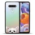 thumbnail image 2 of FINCIBO Slim TPU Bumper + Clear Hard Back Cover for LG Stylo 6 6.8" 2020, Animal White Chihuahua Dog, 2 of 6