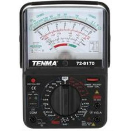20M0354 Tenma 72-8170 Multimeter, Analog, 6 (Best Multimeter Under 50)