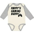thumbnail image 3 of Inktastic Daddy's Gaming Buddy with Controller Boys or Girls Long Sleeve Baby Bodysuit, 3 of 5