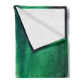 thumbnail image 2 of Aurora Borealis Soft Flannel Fleece Blanket, Wooden Bridge Solar Sky Scenic Radiant Rays Arctic Magic Scenery, Cozy Plush for Indoor and Outdoor Use, 70" x 90", Fern Green Dark Blue, by Ambesonne, 2 of 5