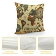 thumbnail image 4 of COMIO Throw Pillow Covers Abstract World Map Pillow Covers Throw Pillows Decorative Pillow Cases Cushion Covers for Bedroom Livingroom Sofa Farm House, 4 of 5