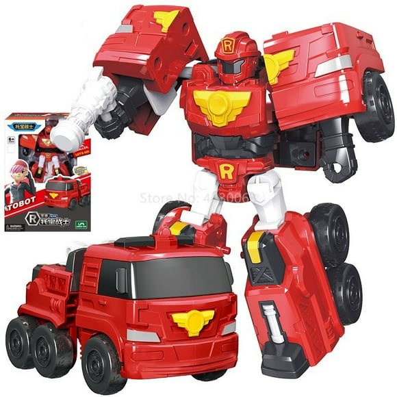 Mini Transformer Robot Toy Korean Cartoon Brothers Anime Transformer Car Airplane Toy Children Gift Z with Color Box AY