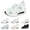 Green, variant on LTTVQM Platform Wedge Sneakers for Women Embroidery Floral Mesh Air Cushion Comfort Shoes Chunky Sole Breathable Outdoor Walking Work Fashion Shoes with Arch Support Green 36(US-5.5)