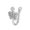 O, variant on Kiplyki Clip On Nose Rings For Women Non-Pierced Nose Hoop Ring Adjust Nose Cuff