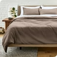 thumbnail image 2 of Bare Home Microfiber Duvet Cover & Sham Set, Twin/Twin XL, Taupe, 2-Pieces, 2 of 7