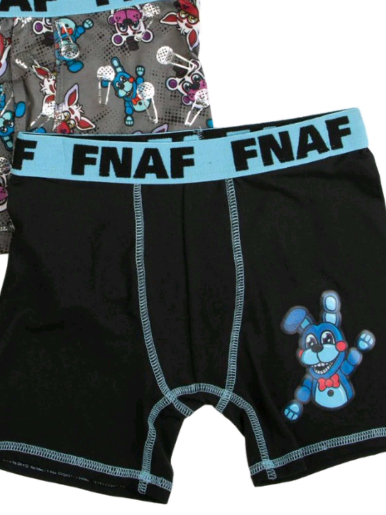 Scottgames Five Night's at Freddy's, Boys Underwear, 3 Pack Underoos Poly Boxer Briefs (Little Boys & Big Boys)