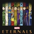thumbnail image 2 of Men's Marvel Eternals Animated Vertical Boxes Poster Long Sleeve Shirt Black X Large, 2 of 4