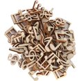 thumbnail image 2 of Wooden Music Note Mixed Decorative, 2cm Decorative Music Note 100 Pcs Wooden Music Note Mixed Decorative 2cm Note Clip for Decoration Accessory (wooden musical notes), 2 of 8