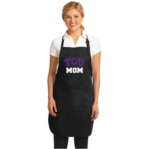 TCU Mom Apron DELUXE Texas Christian Mom APRONS