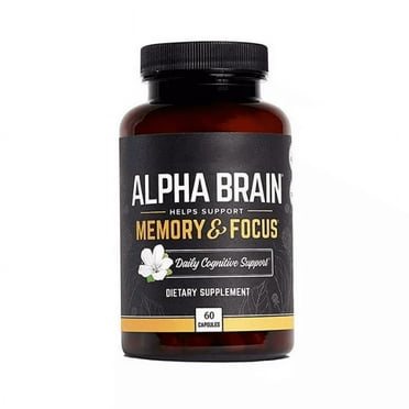 Alpha Brain Memory & Focus 60 Capsules